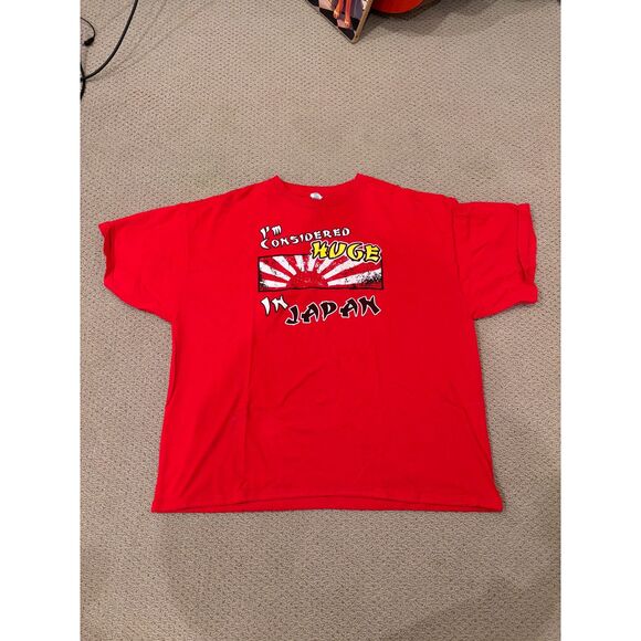 Red Graphic Tee - Picture 1 of 3